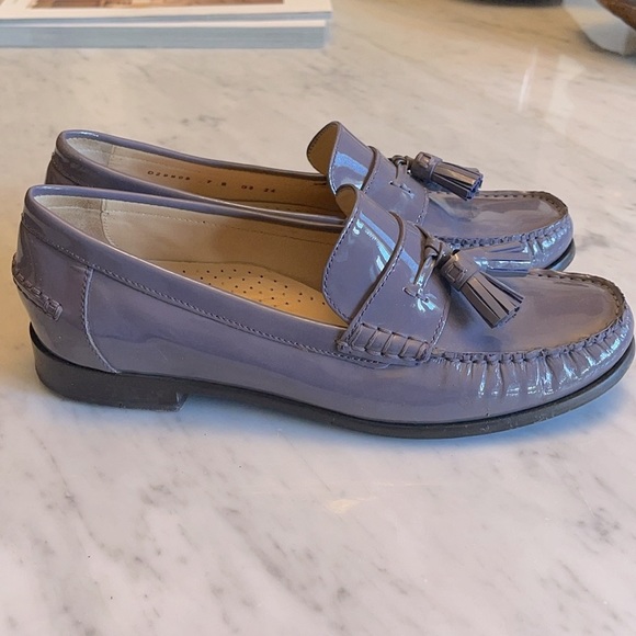COLE HAAN | Lavender Lux Pinch Penny Loafers - sz 7 - Picture 3 of 9